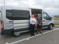 Marek D. i ks. J. Zimny w drodze do Kijowa z pomocą humanitarną